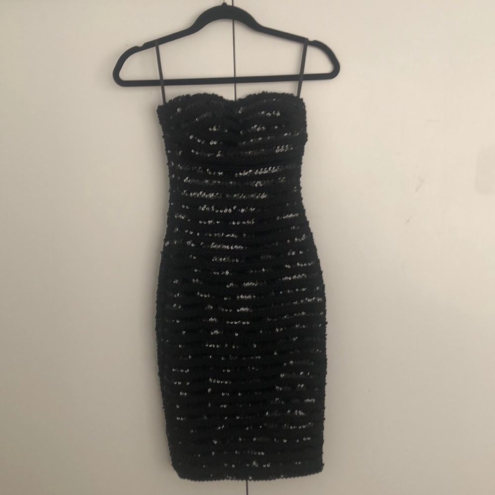 Sequin bandage Wow Couture dress NYE Holiday Party